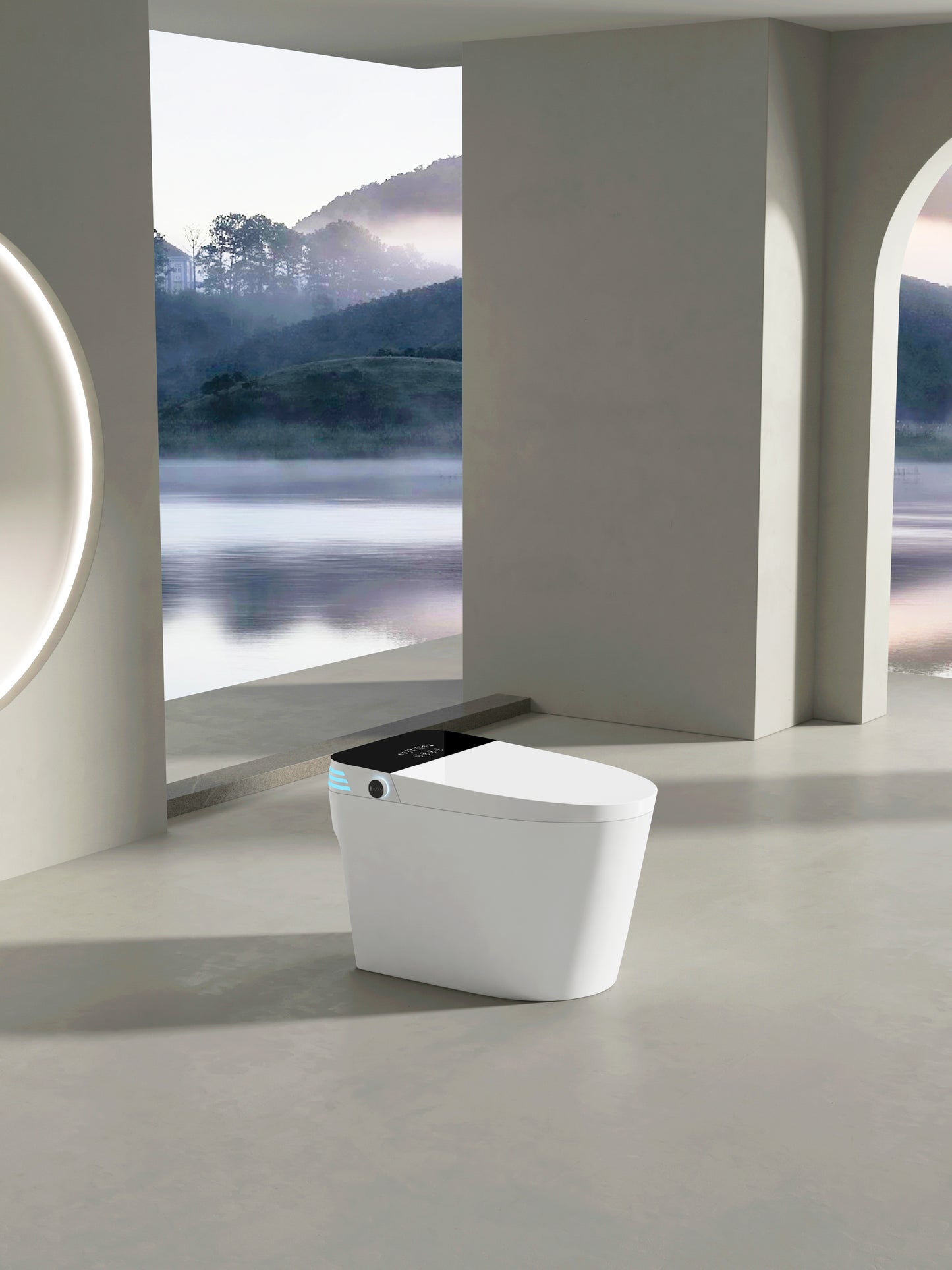 Floor-Standing Smart Toilet (F9001B-E) Elementary