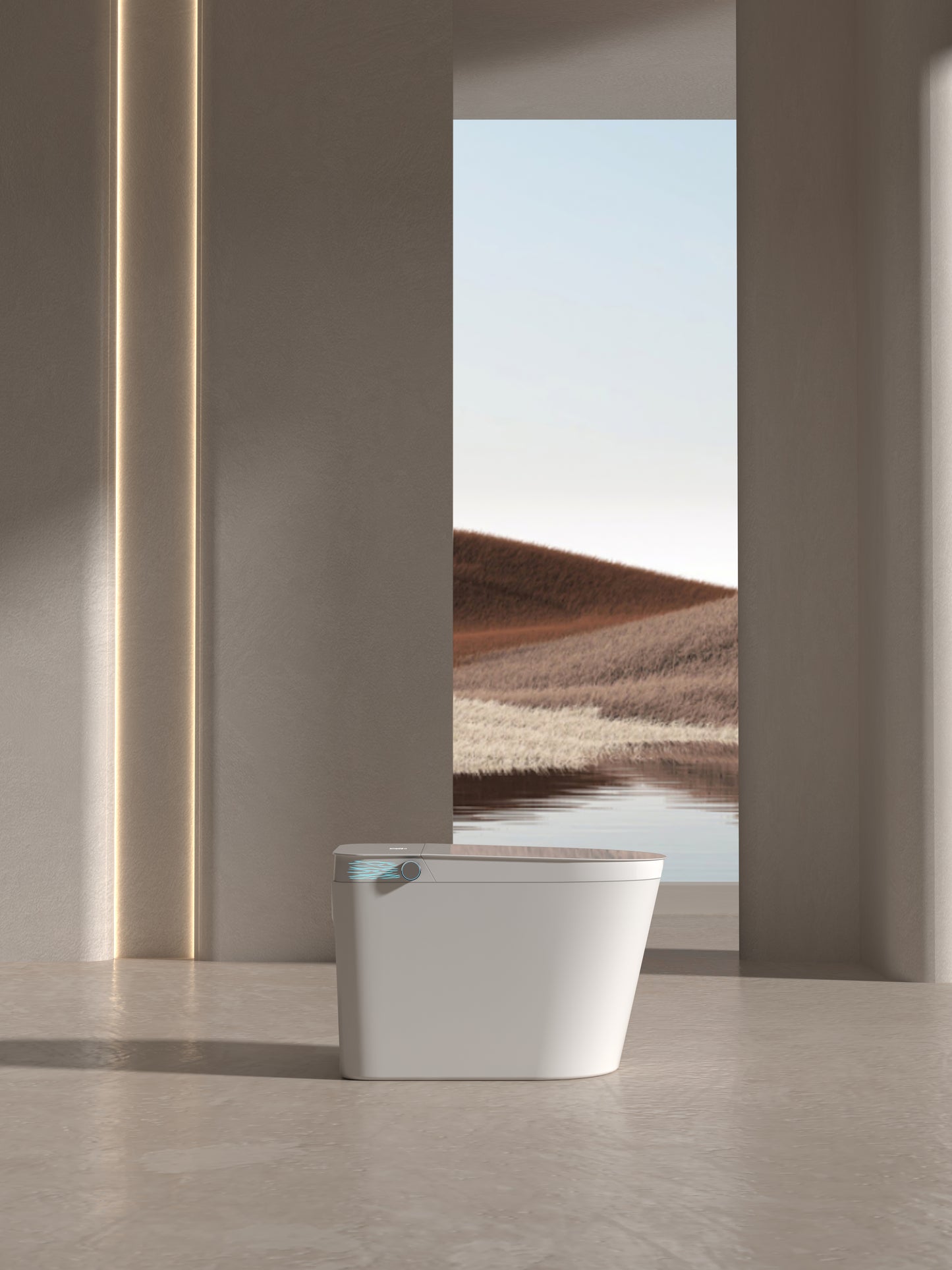 Floor-Standing Smart Bidet Shower Toilet U Shape (F8011U-S) - Standard