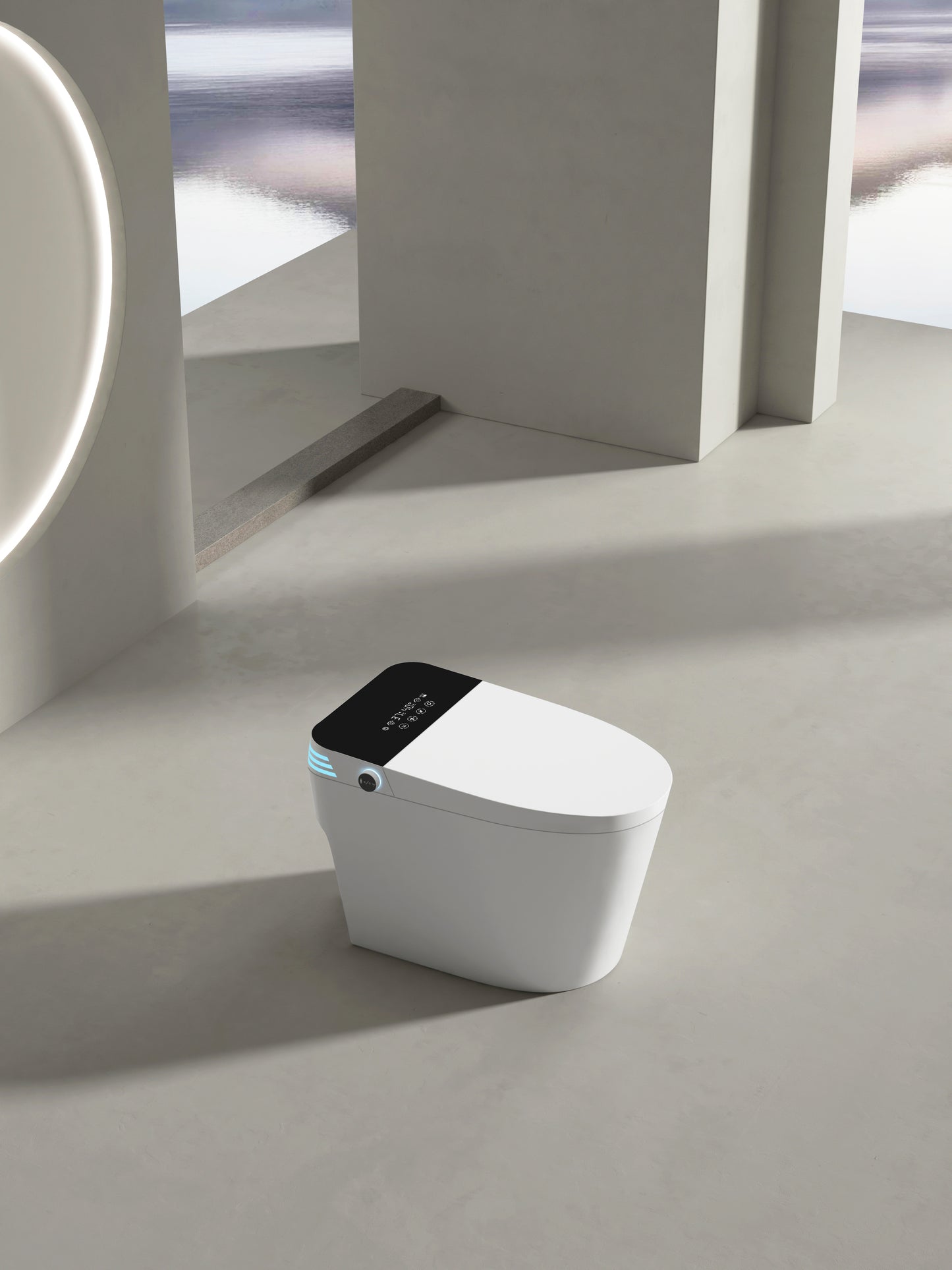 Floor-Standing Smart Toilet (F9001B-E) Elementary