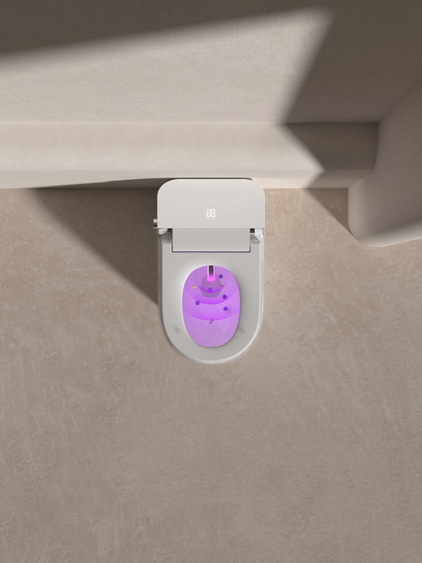 Floor-Standing Smart Bidet Shower Toilet U Shape (F8011U-S) - Standard