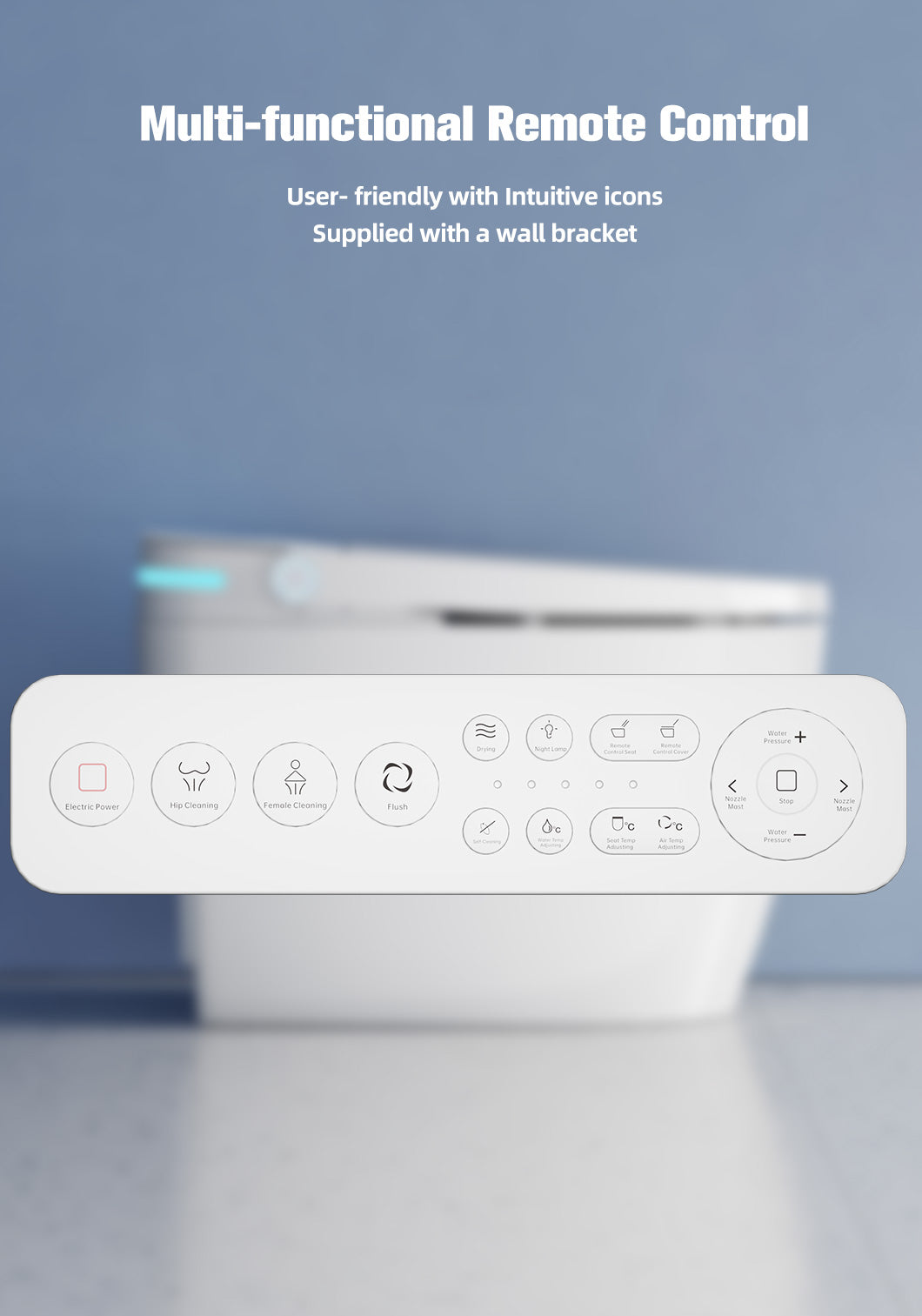 LuxFresh® V-Shape Japanese Style Smart Toilet