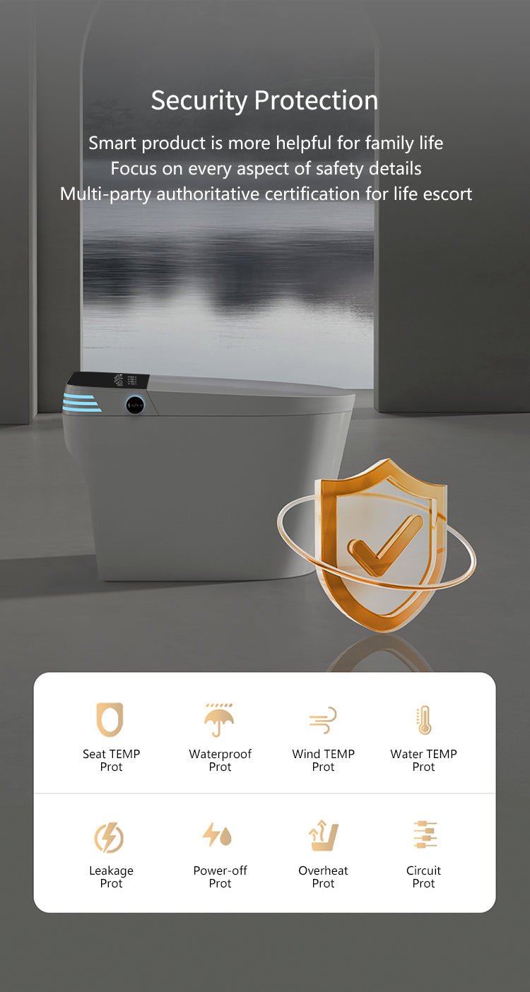 LuxFresh Elementary Japanese Style Smart Toilet - Your Future Living