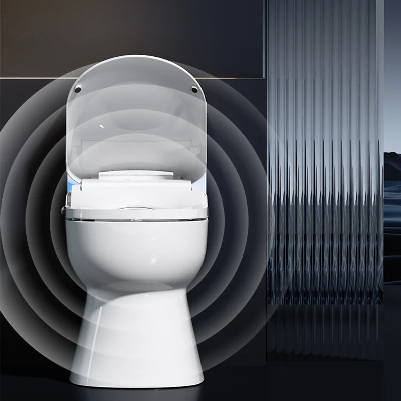 LuxFresh® Smart Toilet Seat Deluxe - Retrofit Bidet Seat with Auto-Open & Heated Seat