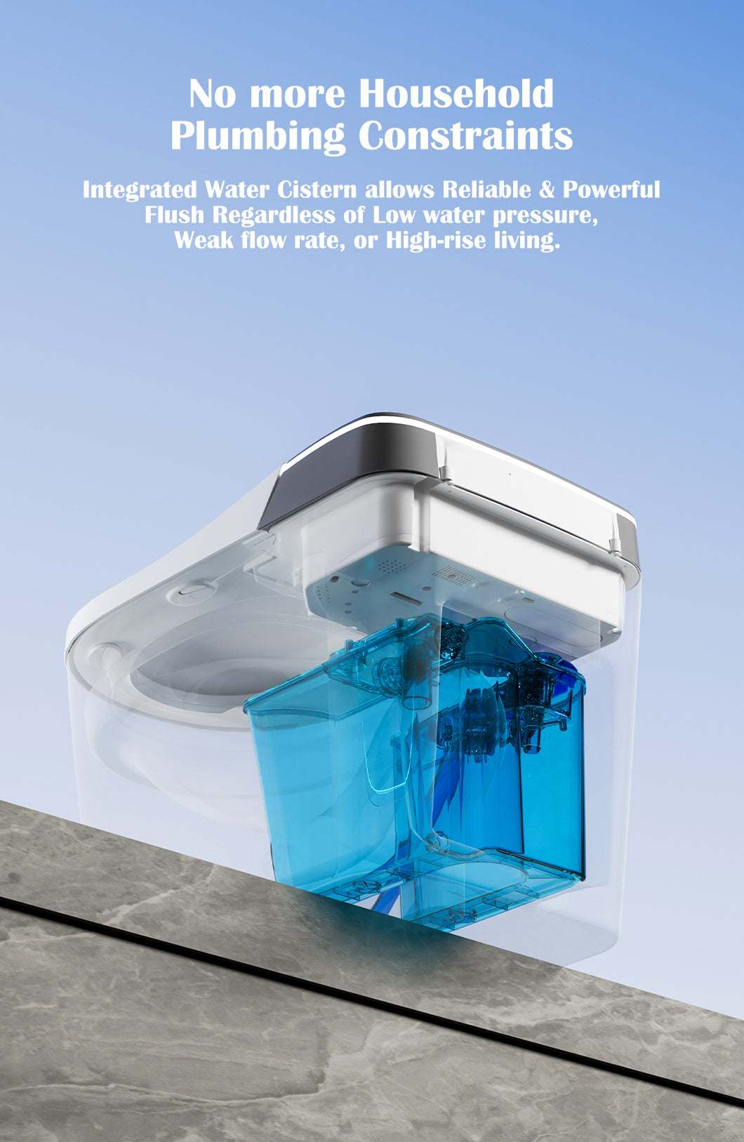 LuxFresh® Curvilinear Super-Deluxe Japanese Style Smart Toilet