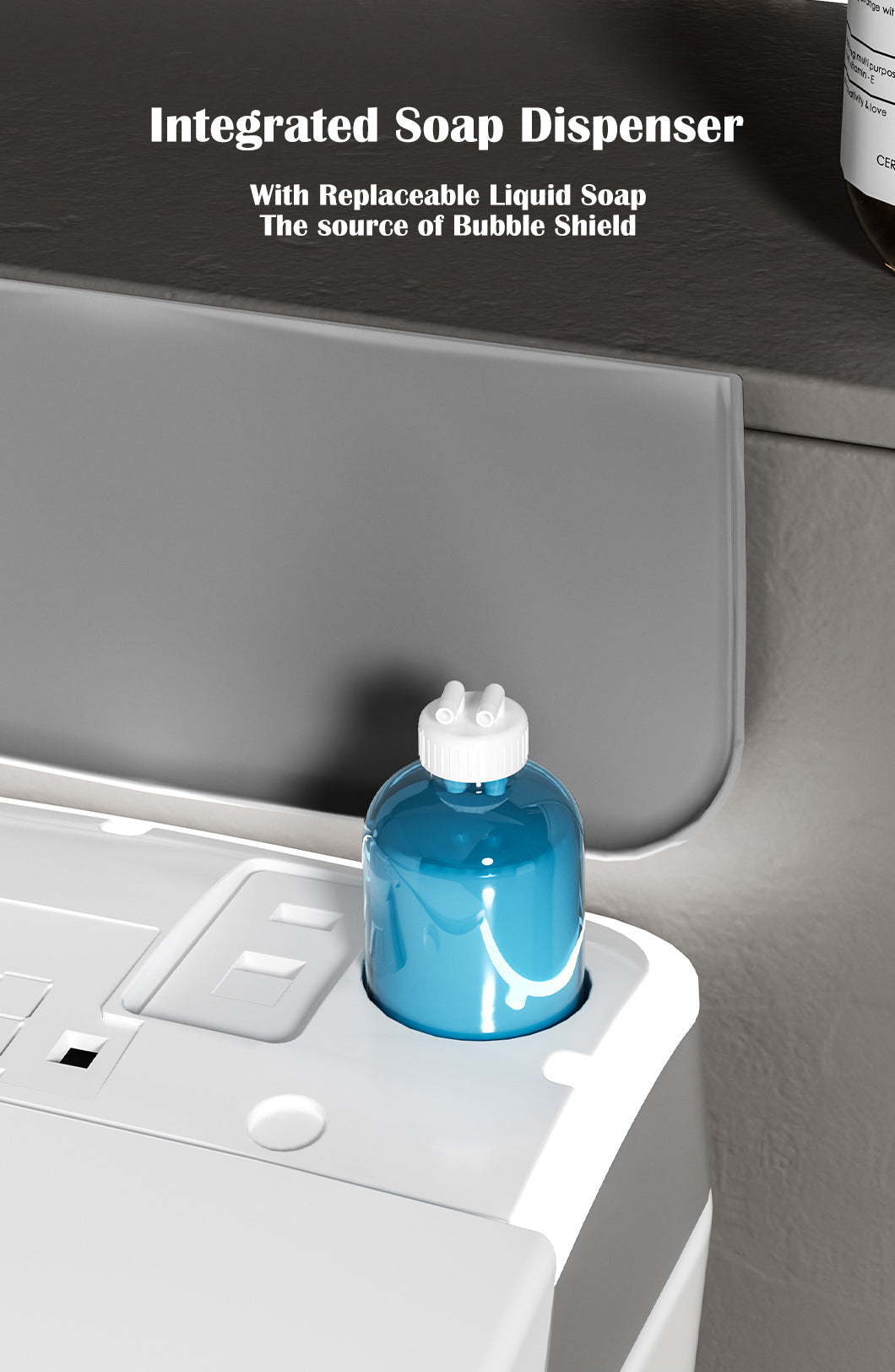 LuxFresh® Curvilinear Super-Deluxe Japanese Style Smart Toilet