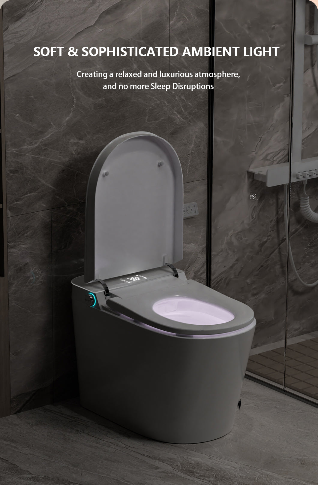 Luxfresh U-Shape Deluxe Japanese Style Smart Toilet