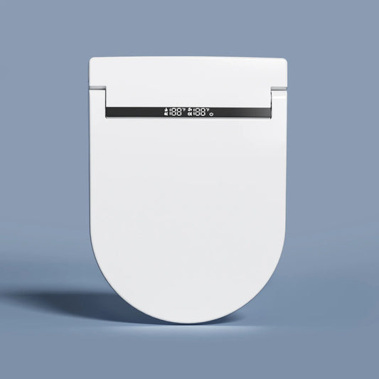 LuxFresh® Slimline Smart Toilet Seat - Retrofit Bidet Seat with Heated Seat & Air Dryer