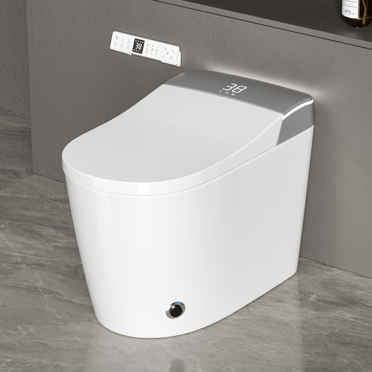 LuxFresh® Curvilinear Japanese Style Smart Toilet