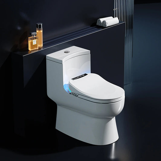 LuxFresh® Smart Toilet Seat Deluxe - Retrofit Bidet Seat with Auto-Open & Heated Seat