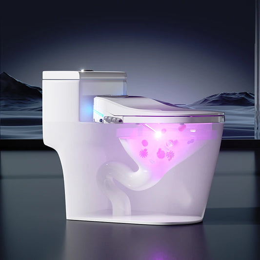 LuxFresh® Smart Toilet Seat Deluxe - Retrofit Bidet Seat with Auto-Open & Heated Seat