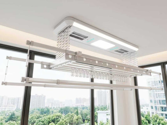 DriMe® Classic – Heated Smart Ceiling Clothes Airer | UV Sanitising | Energy Efficient