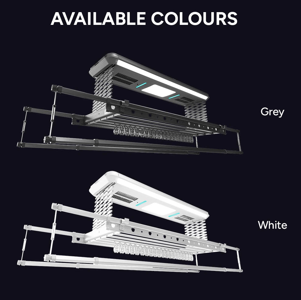 DriMe® Classic – Heated Smart Ceiling Clothes Airer | UV Sanitising | Energy Efficient
