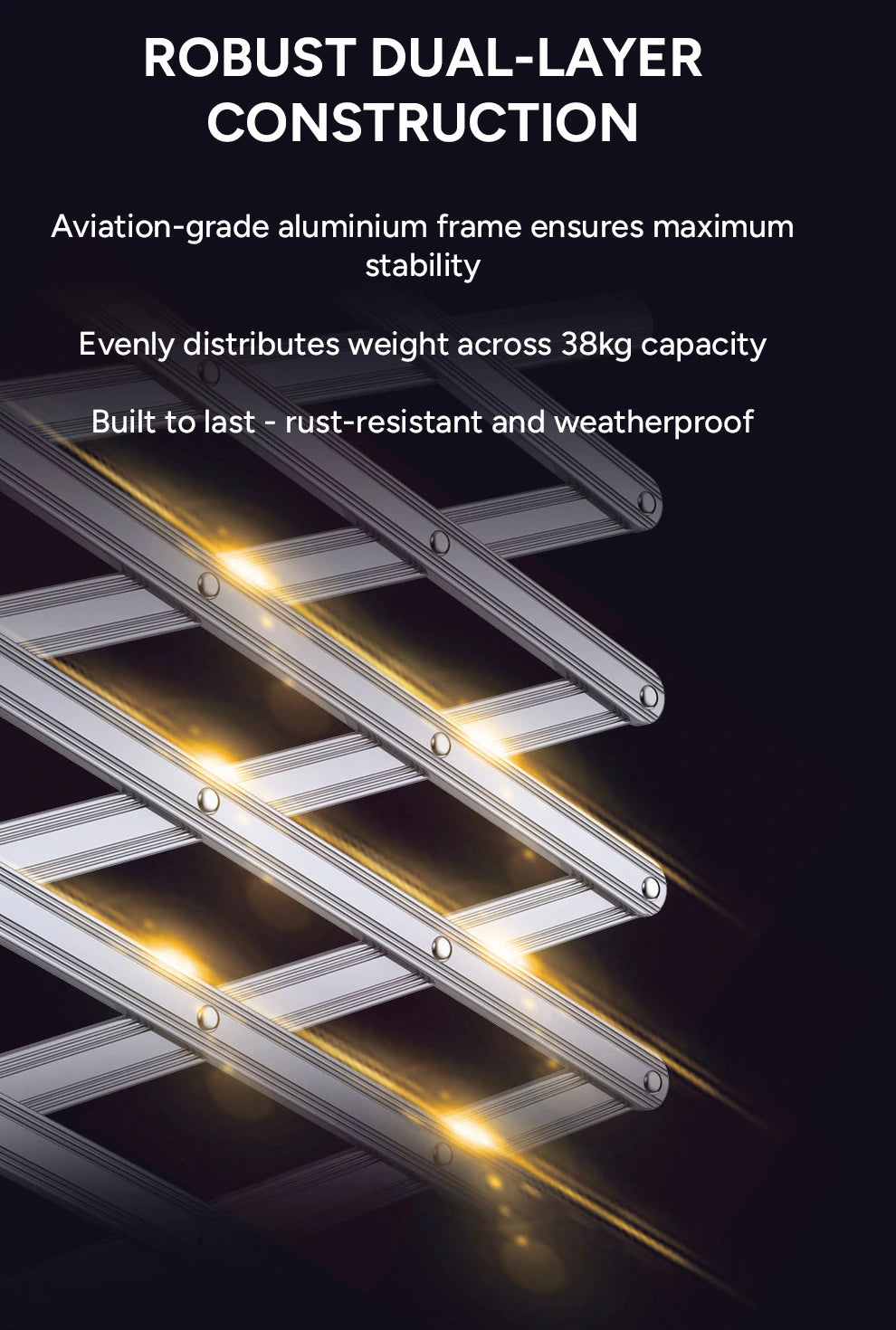 DriMe® Classic – Heated Smart Ceiling Clothes Airer | UV Sanitising | Energy Efficient