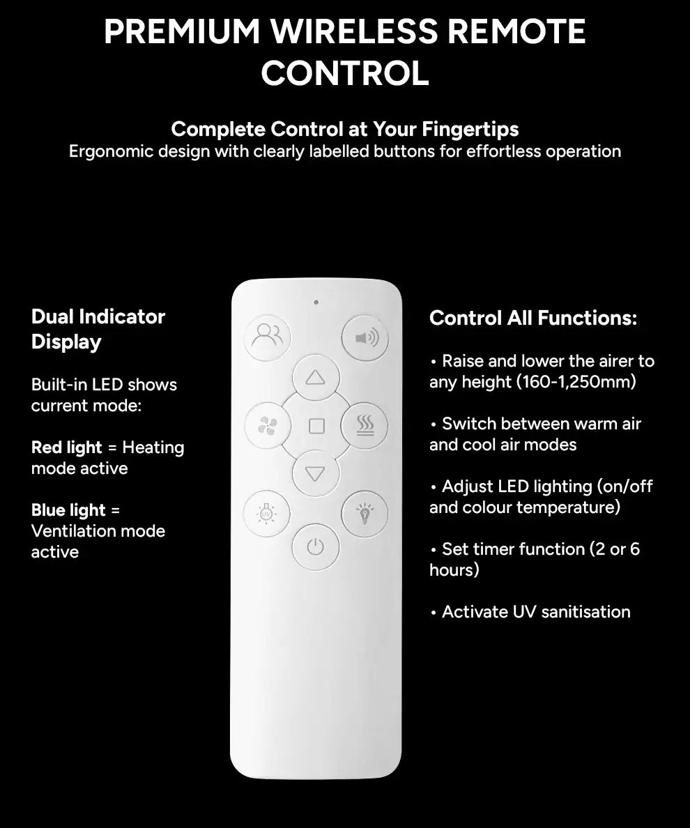 DriMe® Elite – Voice Controlled Smart Ceiling Airer | Luxury Automated Laundry UK