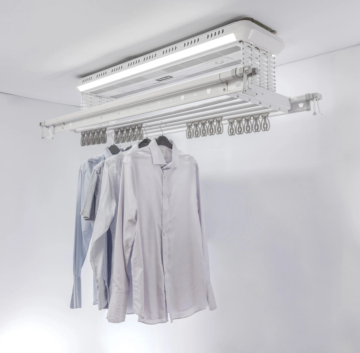 DriMe® Pro – Motion Sensor Smart Ceiling Airer | Ultrasonic Dust Mite Control UK