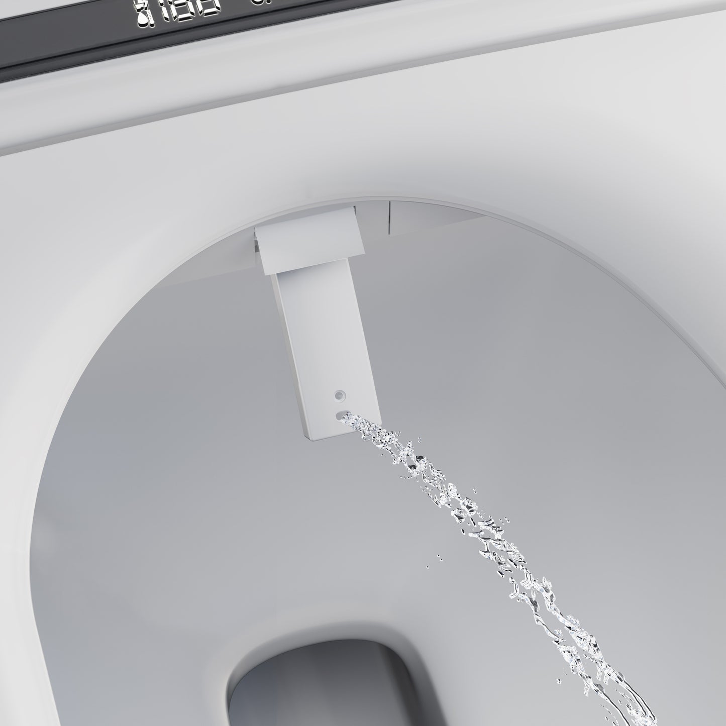 LuxFresh® Slimline Smart Toilet Seat - Retrofit Bidet Seat with Heated Seat & Air Dryer