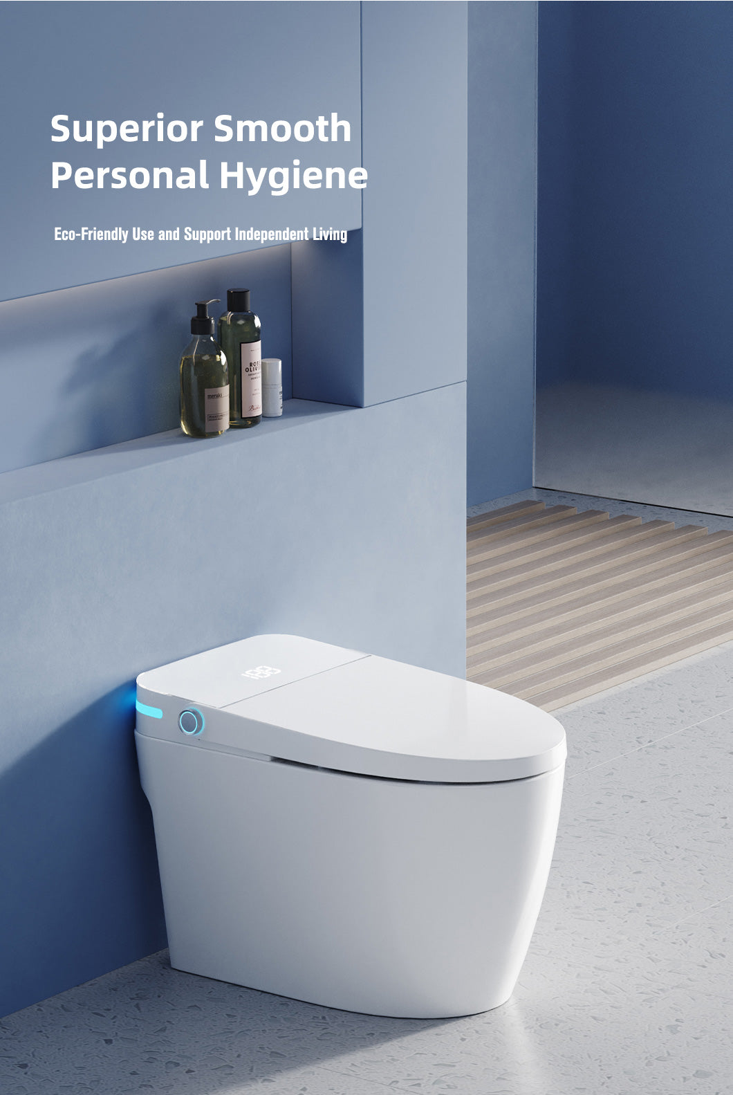 LuxFresh® V-Shape Japanese Style Smart Toilet