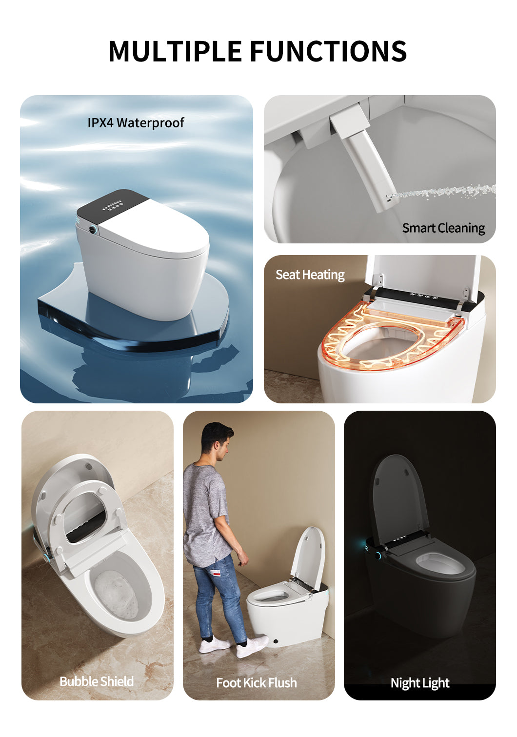 Luxfresh® Japanese Style Smart Toilet