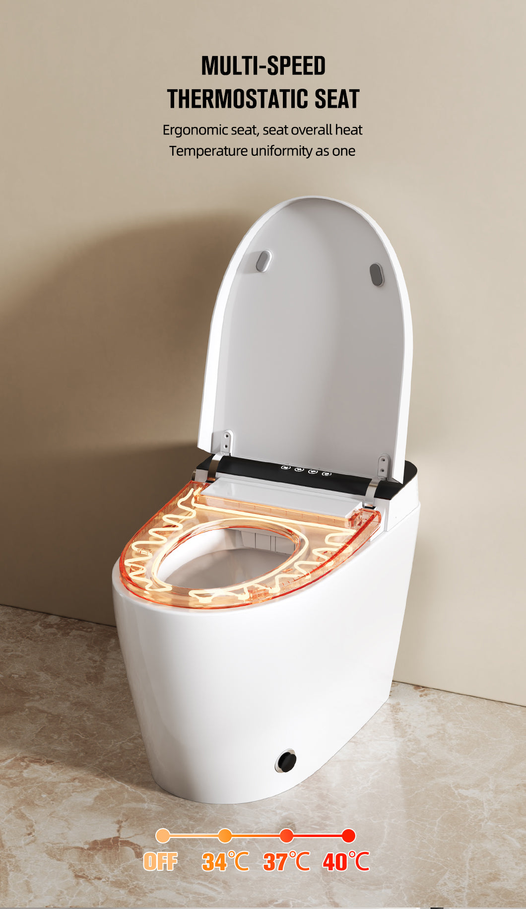 Luxfresh® Japanese Style Smart Toilet