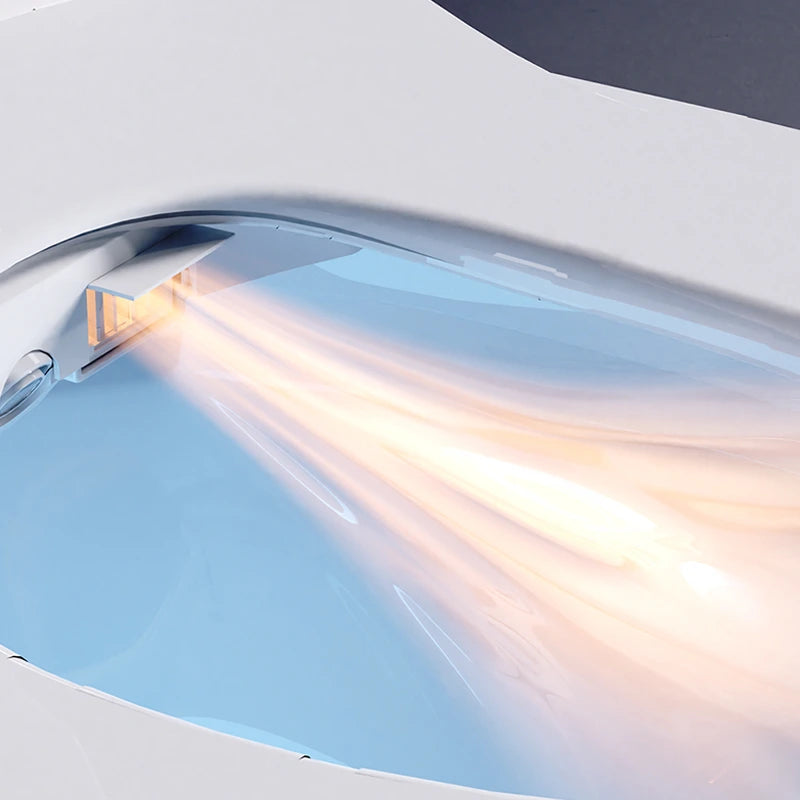 LuxFresh® Smart Toilet Seat Deluxe - Retrofit Bidet Seat with Auto-Open & Heated Seat