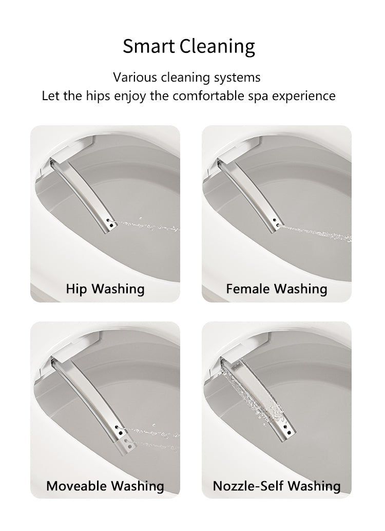 LuxFresh Wall - Hung Deluxe Japanese Style Smart Toilet - Your Future Living