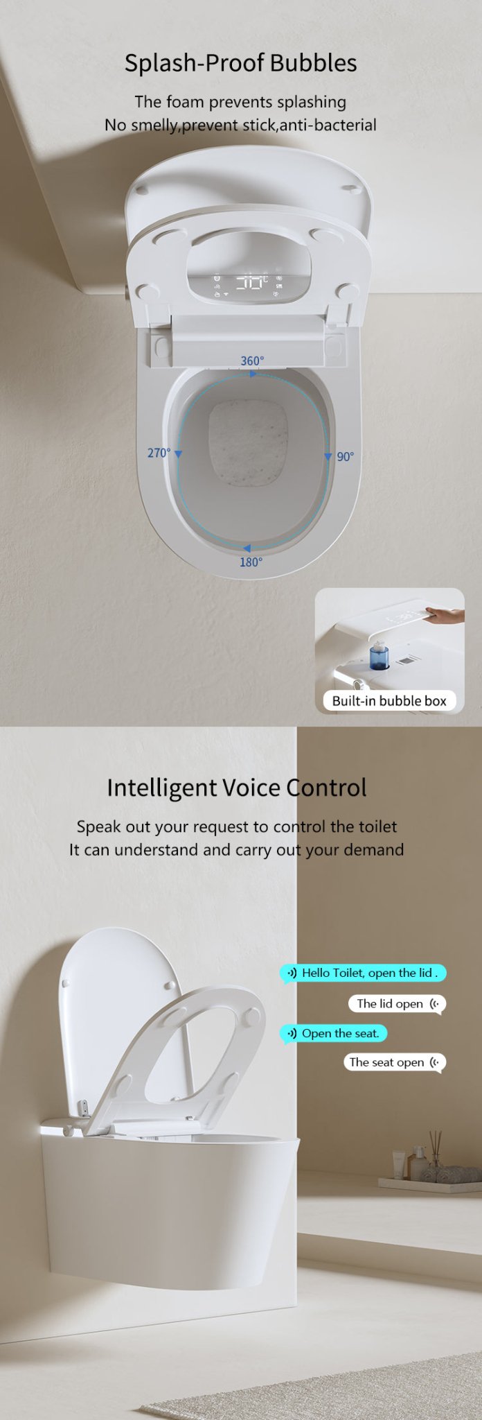 LuxFresh Wall - Hung Japanese Style Smart Toilet - Your Future Living