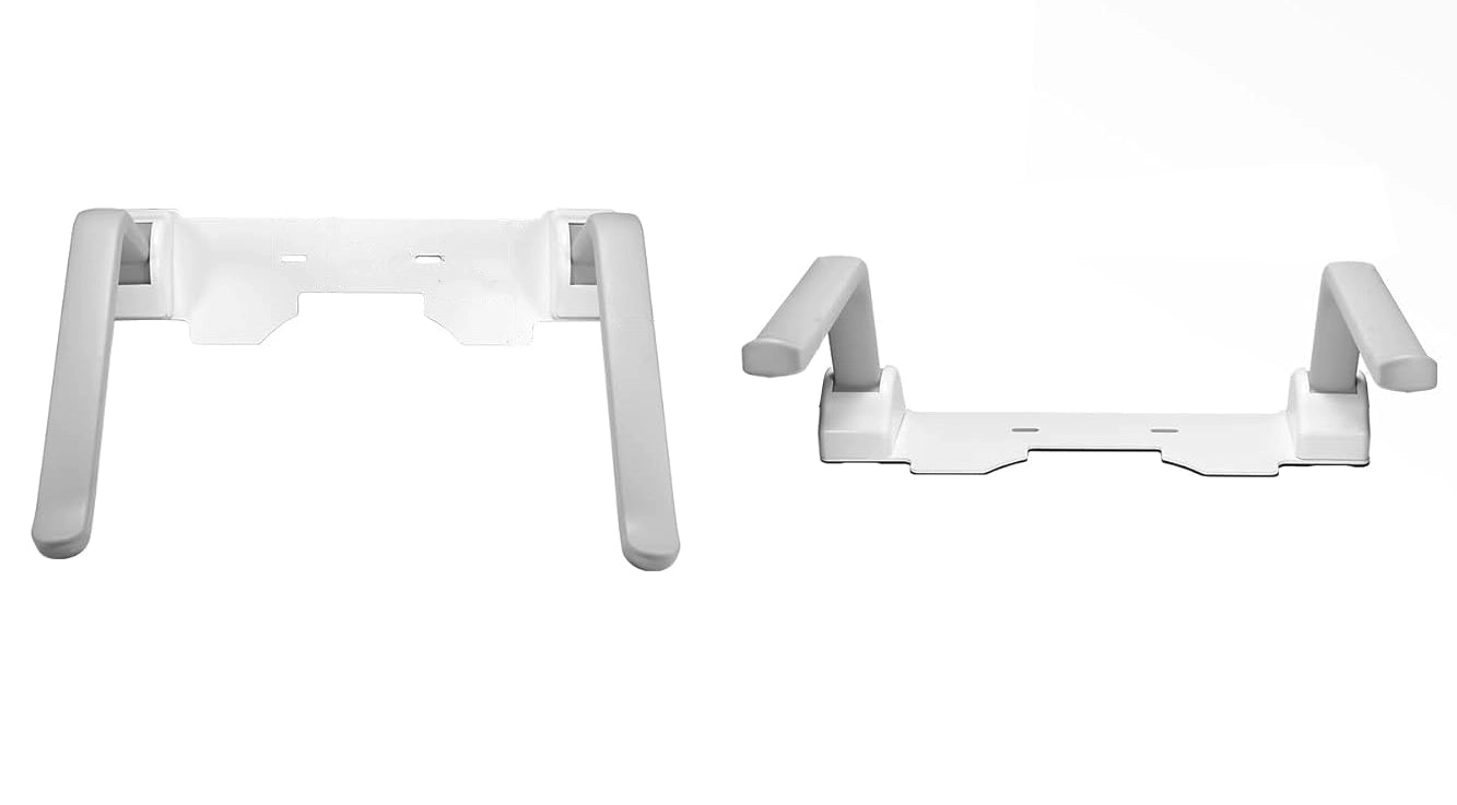 LuxFresh® WC Safety Rails - Ergonomic Toilet Support Arms for Elderly & Mobility Support