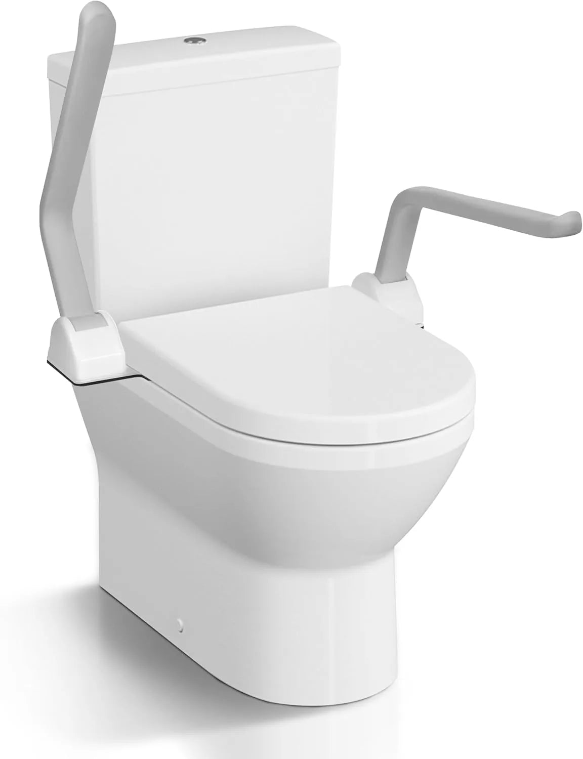LuxFresh® WC Safety Rails - Ergonomic Toilet Support Arms for Elderly & Mobility Support