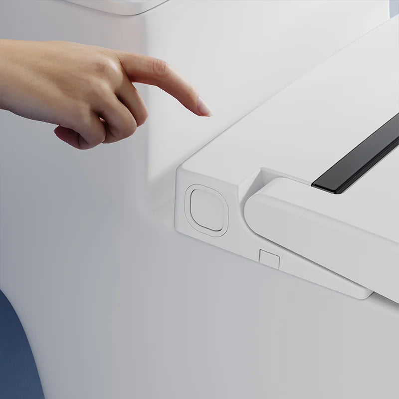 LuxFresh® Slimline Smart Toilet Seat - Retrofit Bidet Seat with Heated Seat & Air Dryer